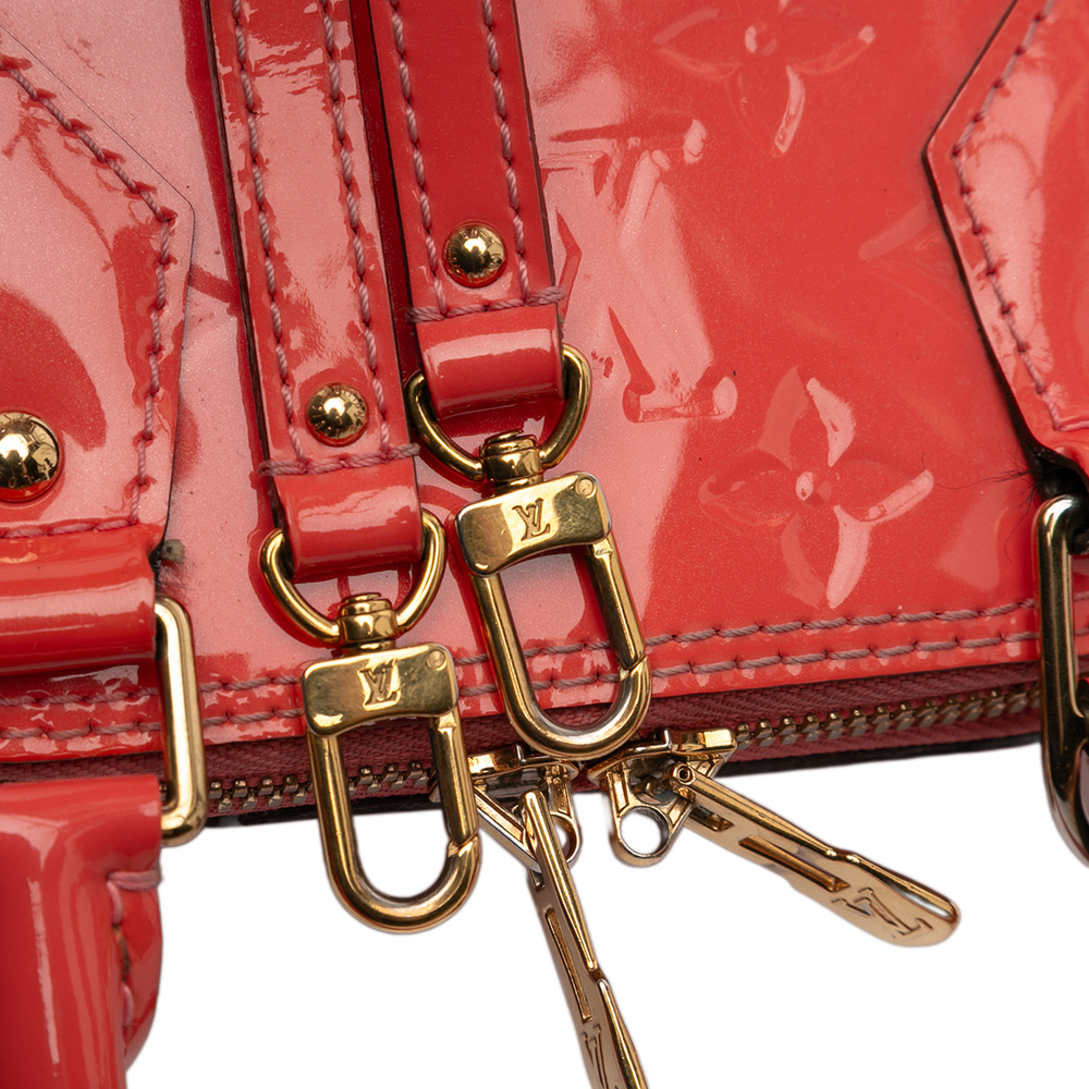 Pre-Loved Louis Vuitton Monogram Vernis Alma BB - Picture 8 of 12